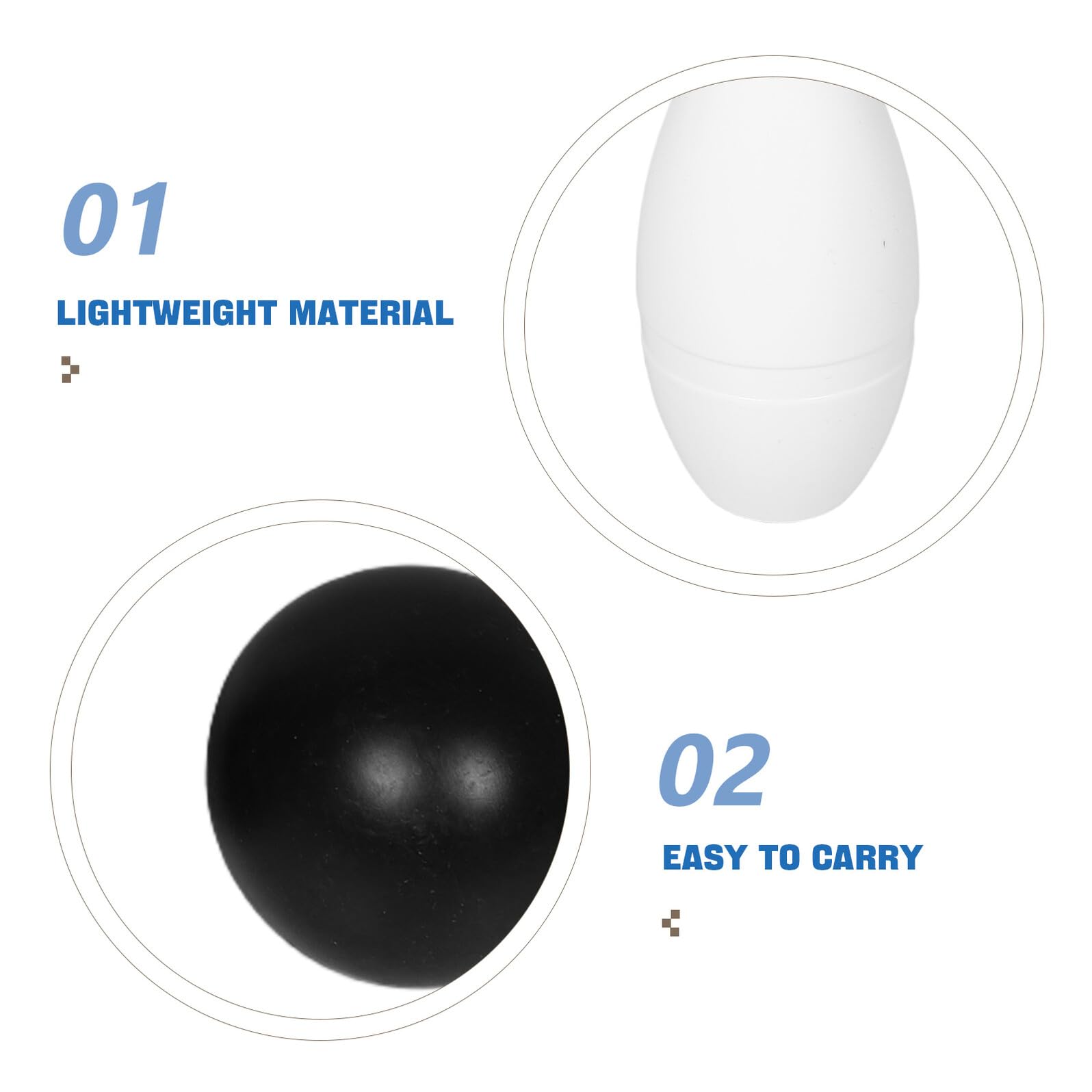 ERINGOGO Bowling con e Palline Educativo per Ragazzo Adatto per attività Indoor e Outdoor Leggero e Facile da Trasportare Stimola Coordinazione e
