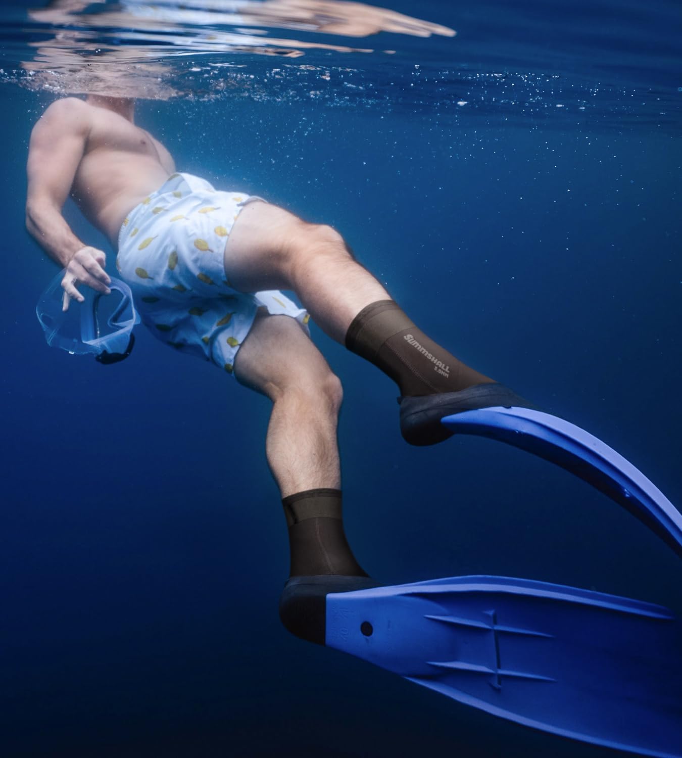 Neoprene Socks 3mm Wetsuit Socks Anti-Slip Keep Warm Diving Socks Swim Socks Water Sport Swimming Surfing - Image 2