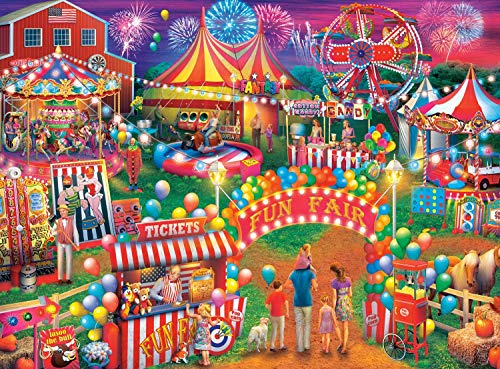 300ピースの木のパズル-楽しいフェア、大人と子供のパズル、プレゼント