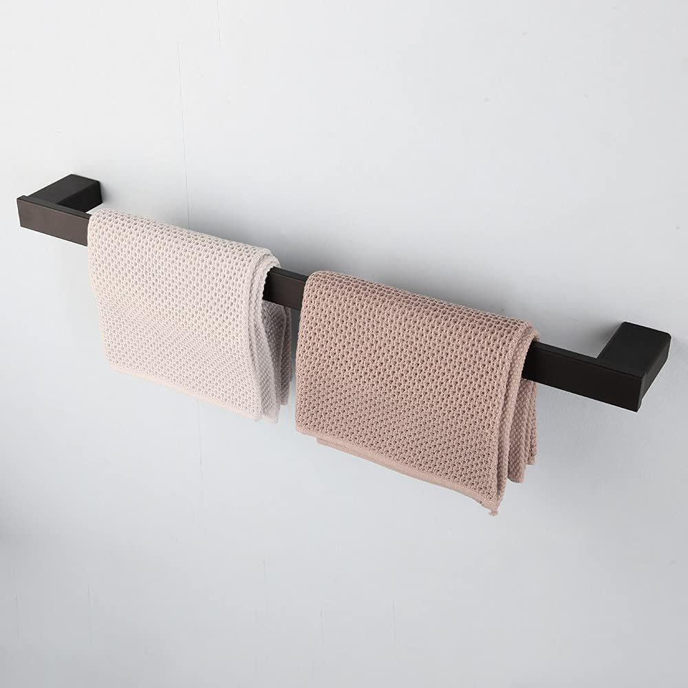 304 Stainless Steel Bathroom Hardware Set Black Matte Paper Holder Toothbrush Holder Toilet Brush Bathroom Accessories,22222 (77777)