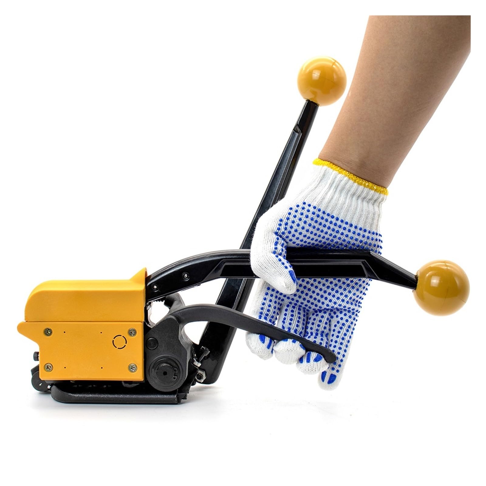 Cercleuse Manuelle en Acier A333, Outils de cerclage pour Boucle 13/16/19 mm, cerclage Haute efficacité sans Effort