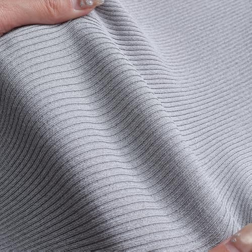 Image of Women's Slimming Ribbed V-Neck Vest - Stretch Viscose Blend Sleeveless Knit Top (6 Colors, 5 Sizes)