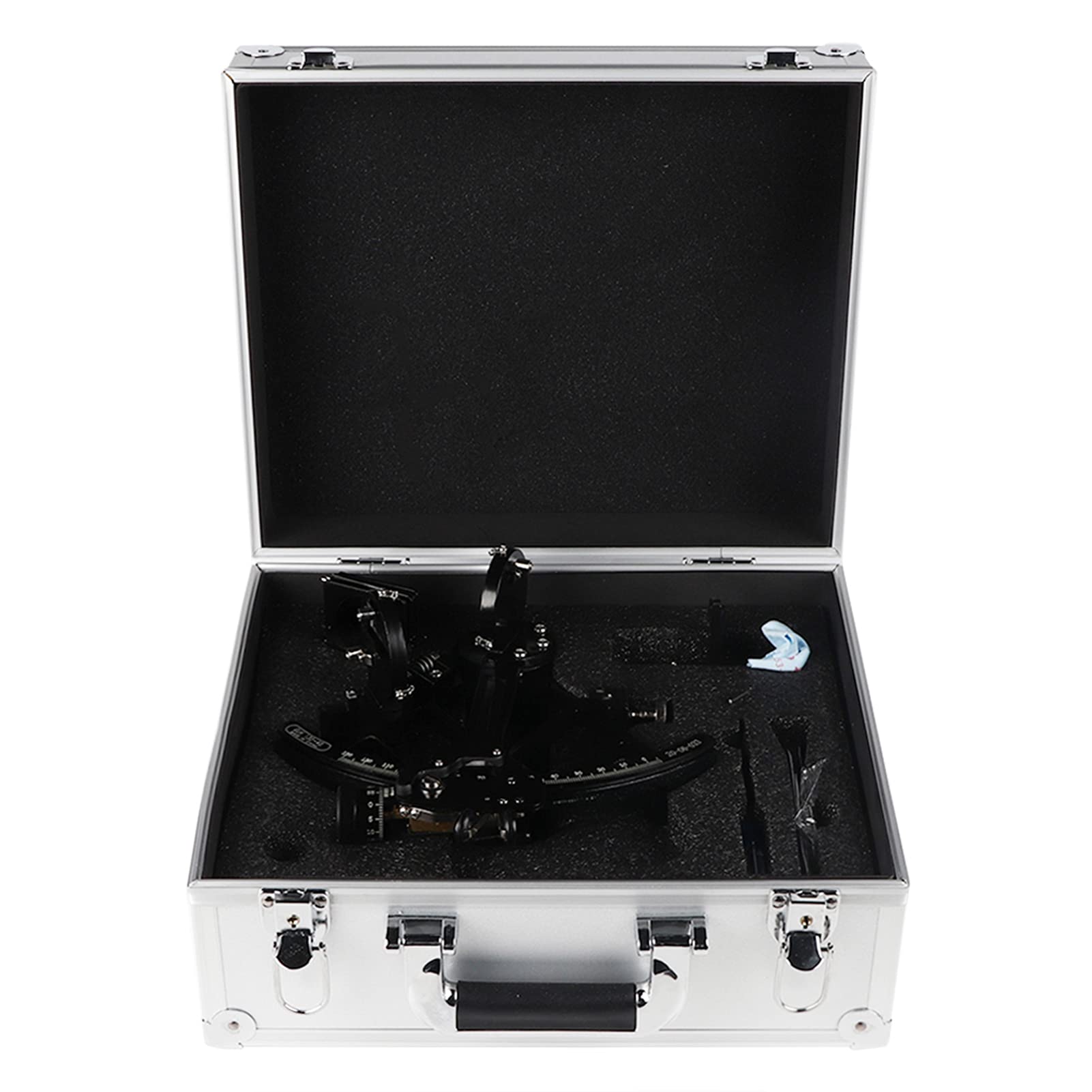 TEmkin Marine Sextant, Professional Manufacturing Precision Measuring Angle Navigating Sailor Ship Instrument Navigation Tool for Navigation, Sailing, Tourism