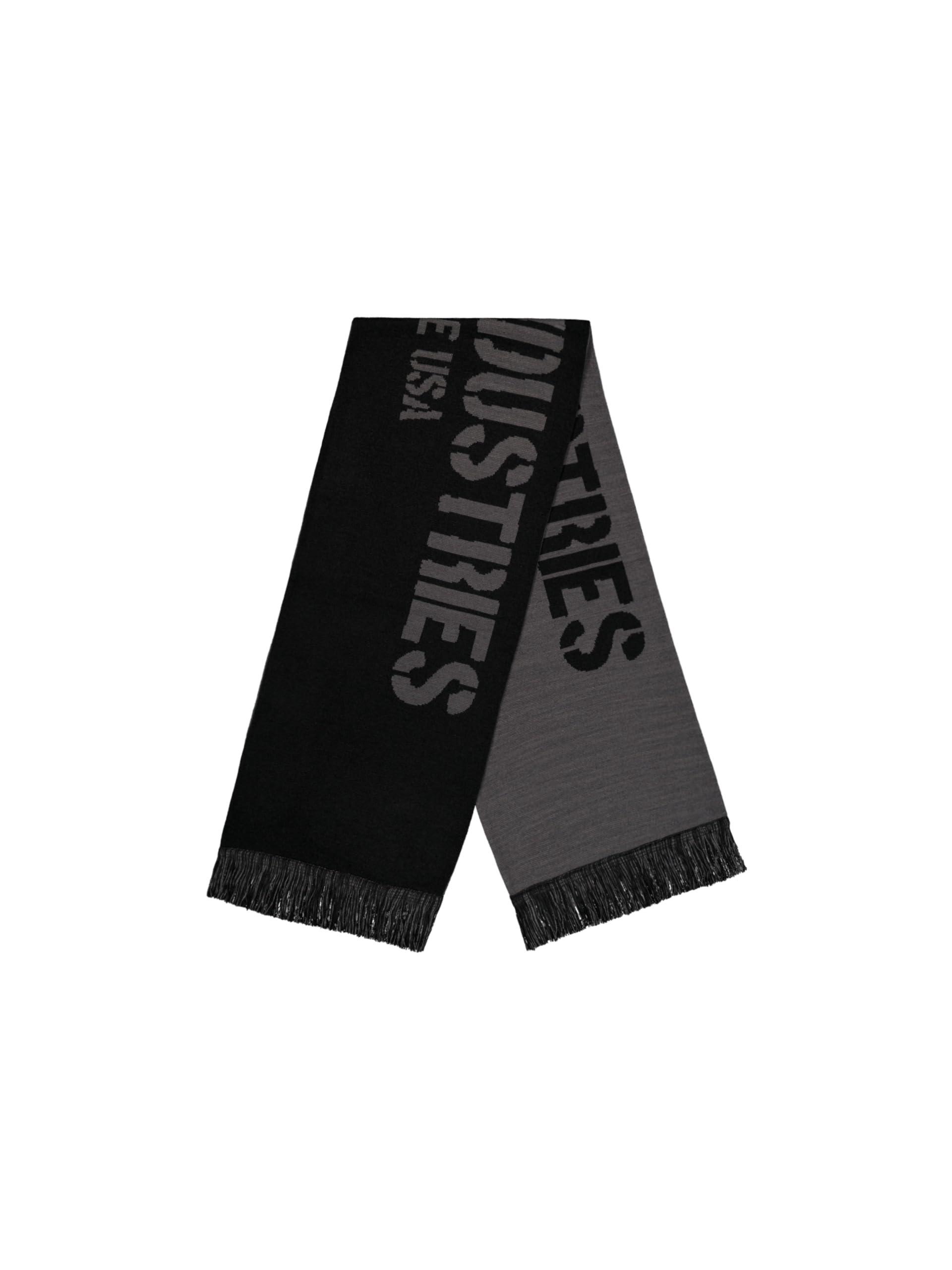 Alpha Industries Unisex Banner Schal, Black, One Size
