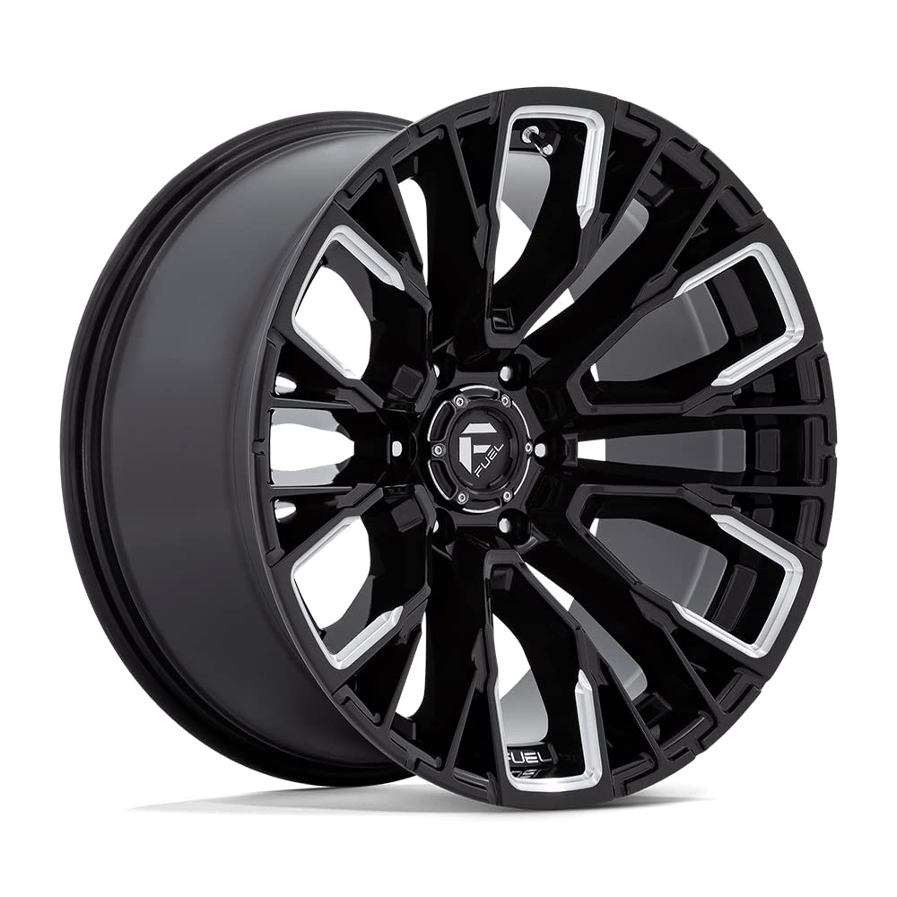D849 20X10 6X135 G-BLK-MILL -18MM Custom Wheel