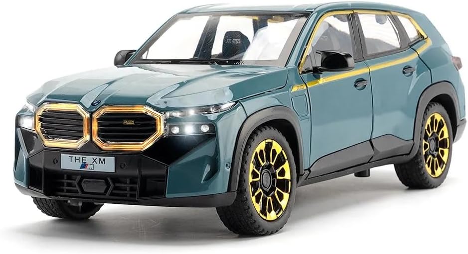 MTG Metro Toys & Gift BMW XM 1:24 Scale Die-cast Model Metal Pull Back Toy car for Kids with Openable Doors & Light, Music Toy Vehicle for KidsColors as Per Stock