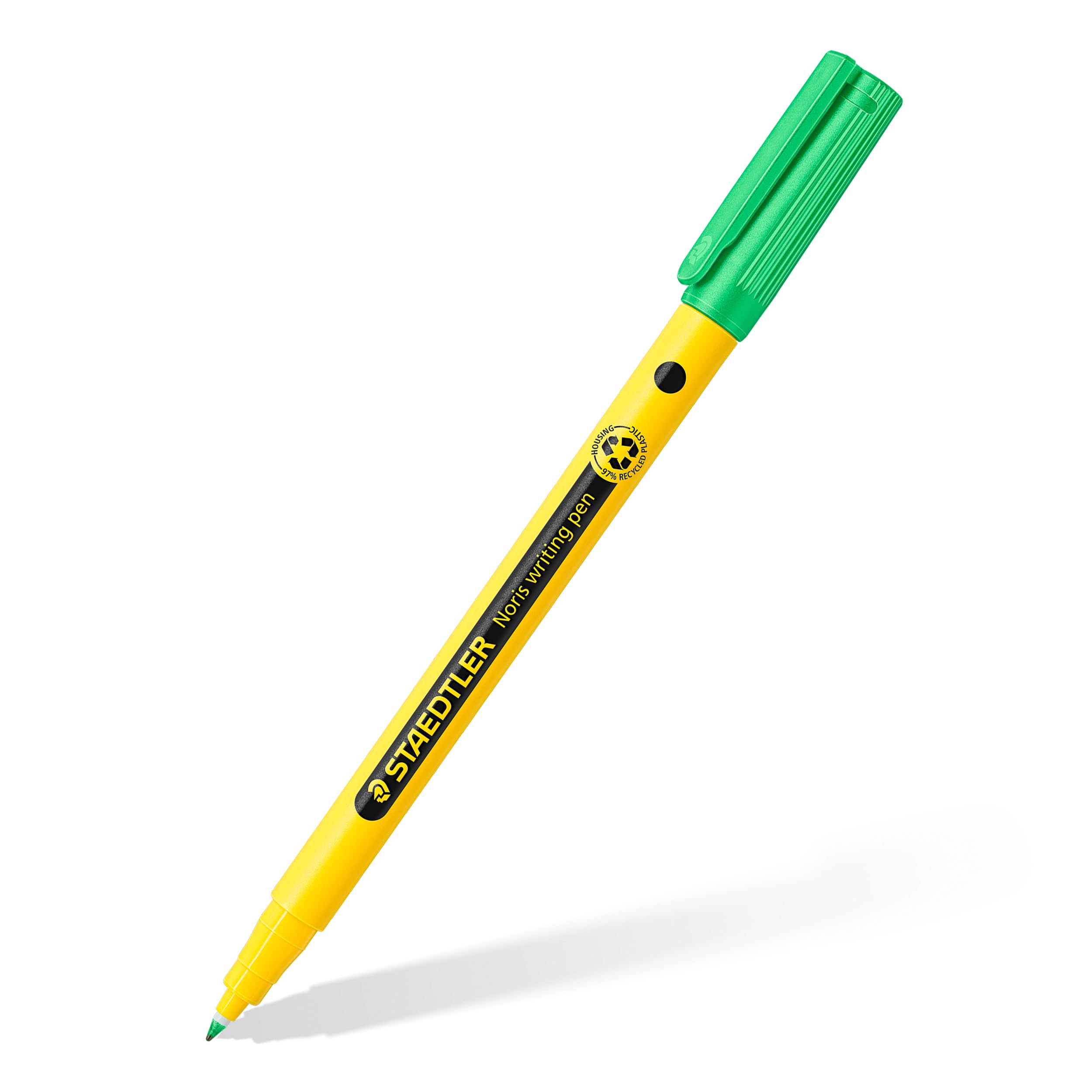 STAEDTLER Noris - Handwriting Pen - Pale Green - Box of 10, 307-550, meadow green - Image 2