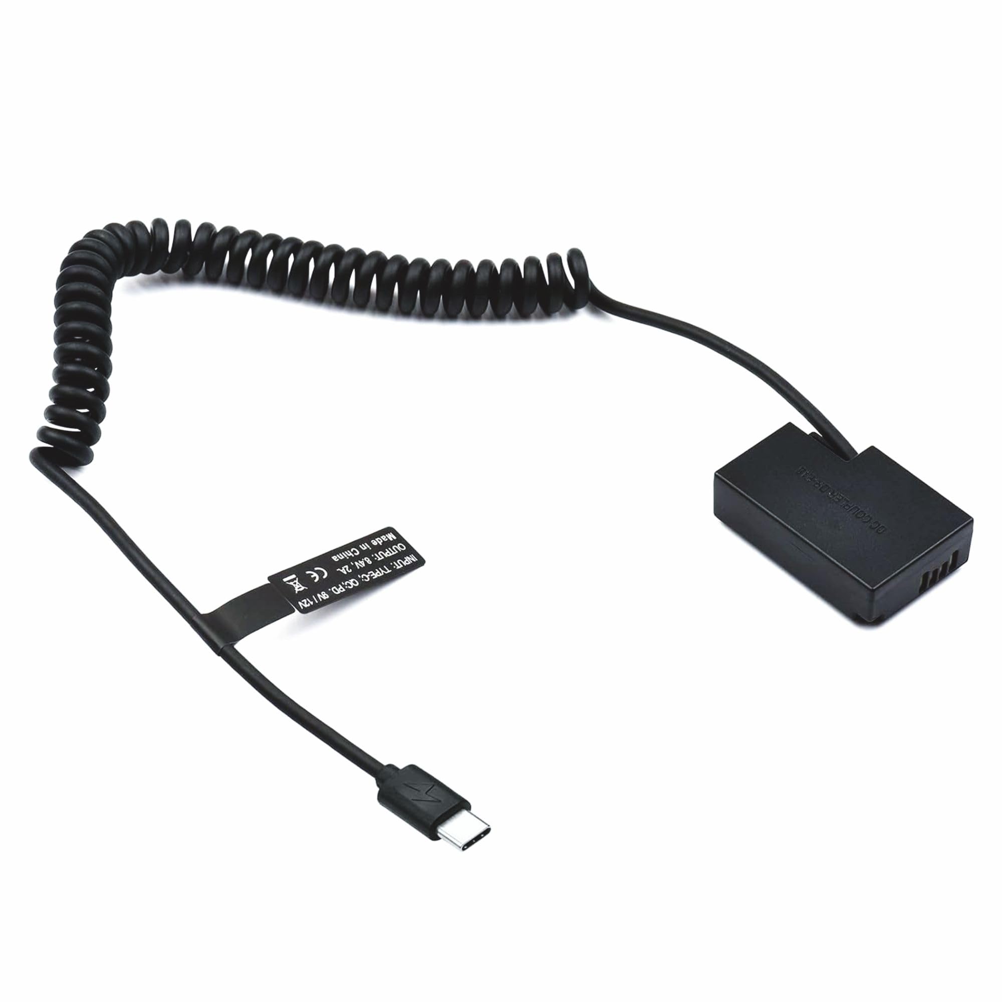 Cable Dummy Battery LP-E17 with Type C Input, Works with PD/QC Powerbanks and Charger, Compatible with Canon DSLR EOS 760D, 750D, 200D, M3, M5,M6 only (LP-E17)-picture-25