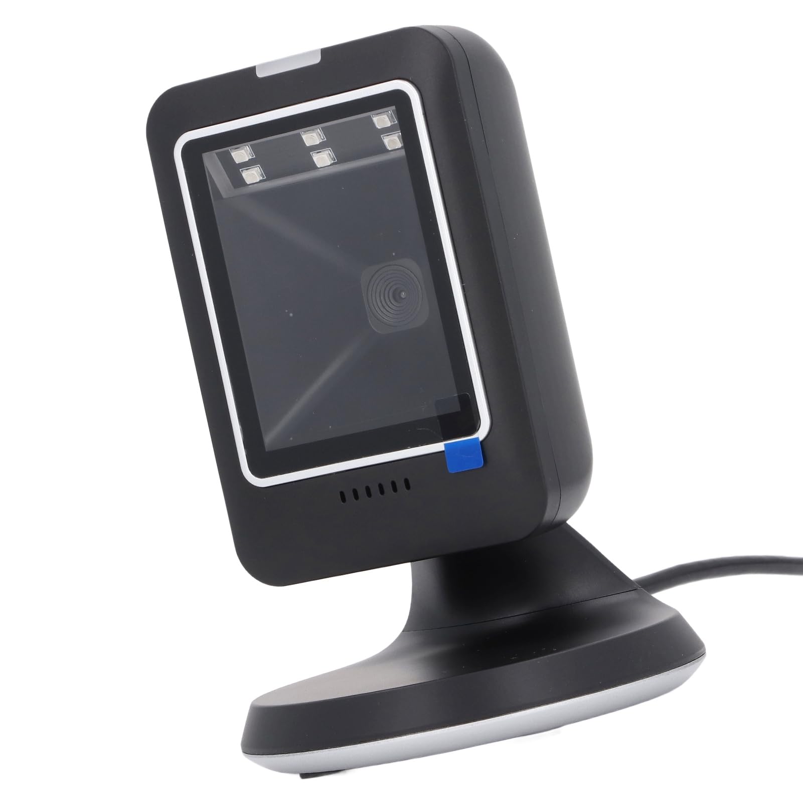 Scanner de Codes-Barres de Bureau 2D – Lecteur de Codes-Barres omnidirectionnel Mains Libres avec détection Automatique – Compatible avec Linux et OS X – Interface Filaire USB