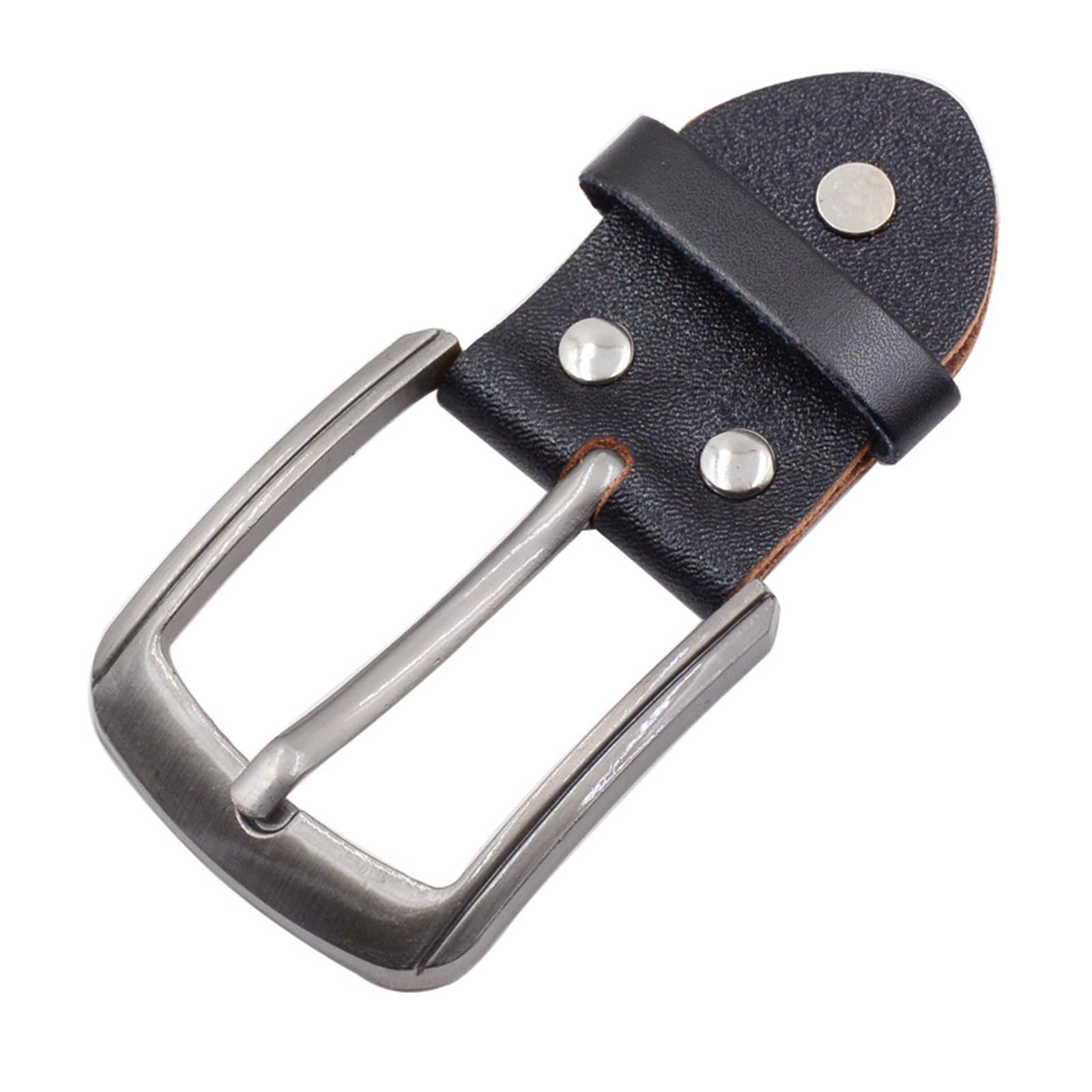 XAGMODSHN Hipsters - Hebilla de cinturón de aleación simple de aleación occidental para jeans étnicos de moda, accesorios de repuesto simple hebilla de cinturón occidental