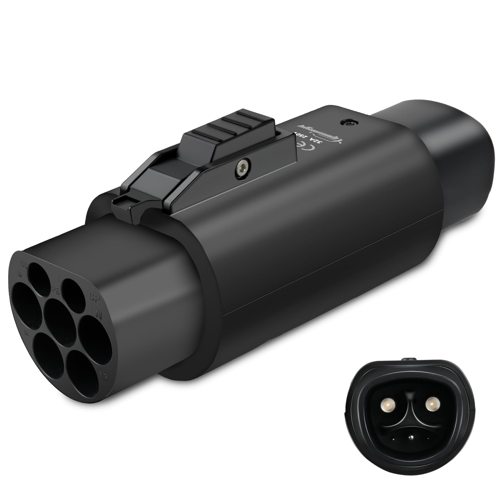 GUWIEYG NACS to GBT Adapter Electric Vehicle Charging Adapter Compatible with NACS Destination Charger, Mobile Connector, Wall Connector