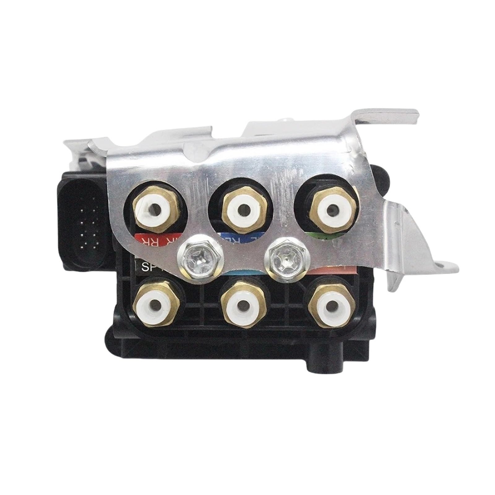 Lxfxnqjte One Color Air Suspension Solenoid Valve Block With Bracket Compatible For Audi Q7/Vw Touareg/Porsche Cayenne Macan 2007-2018 7L0698014 95535890104