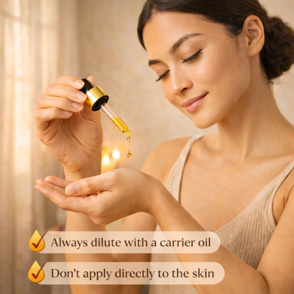 Deve Herbes Pure Saffron Essential Oil (Crocus sativus) Steam Distilled 15ml (0.50 oz)