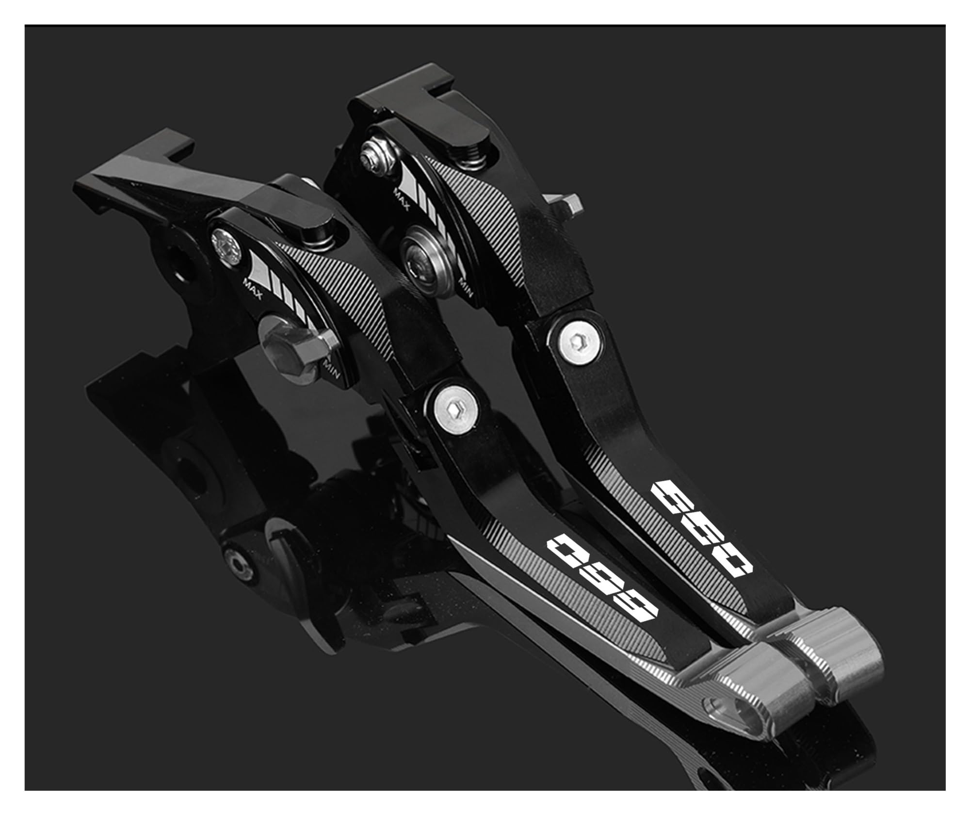 Dagmara Titanium A Brake Lever For Trident660 2021-2023 Motorcycle Foldable Extending Brakes Clutch Levers For Trident 660