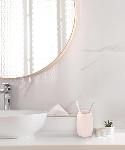 Vista 14 de Jay Franco Disney Nightmare Before Christmas Vaso – Soporte para cepillo de dientes de resina negra con Jack & Sally – Decoración de baño Negro