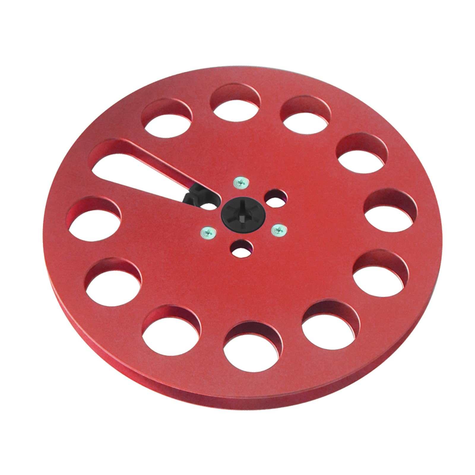 Bobine en aluminium 17,8 cm pour bande de long jeu analogique à 11 trous