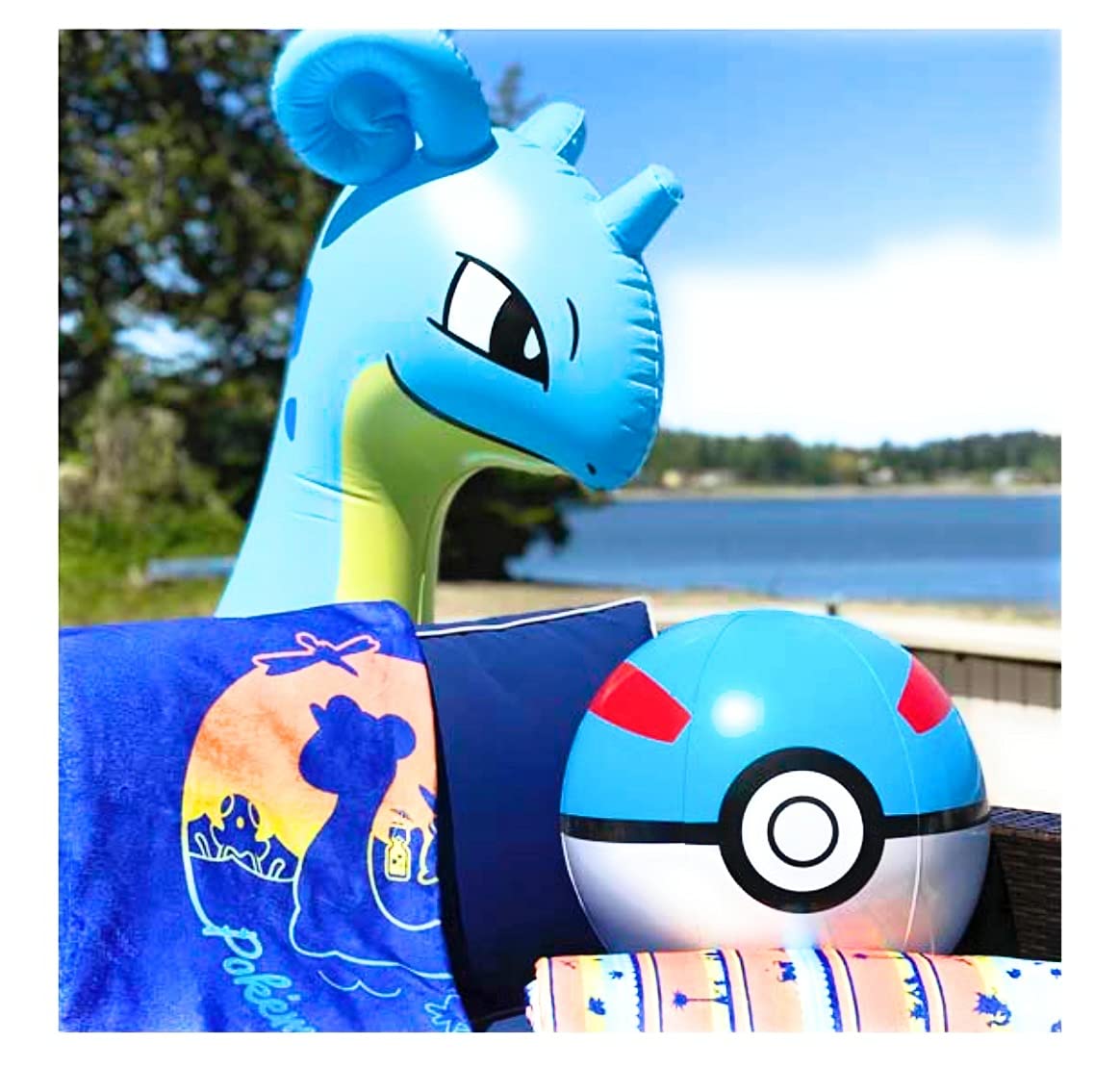 Pokémon Center Lapras Pokémon Sunset Pool Float