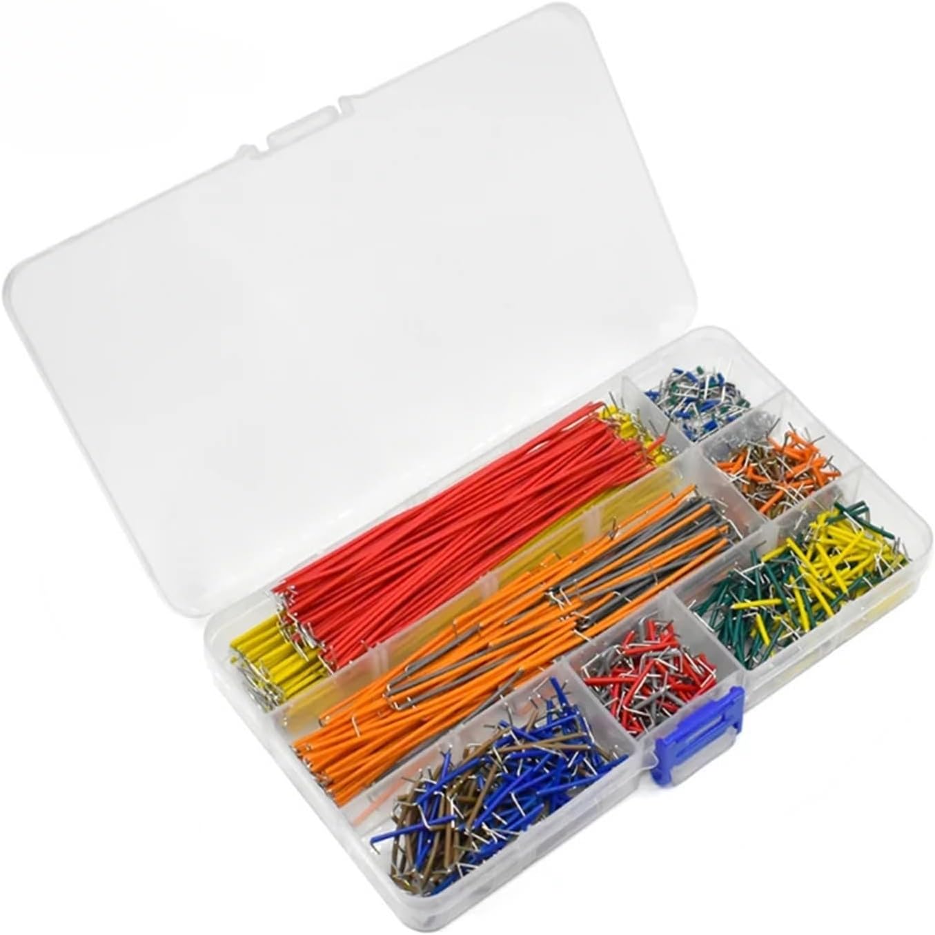 140/350/560/840Pcs U Shape Solderless Breadboard Jumper Cable Wire Kit for PCB Bread Board Prototyping Circuits, for DIY(560pcs)