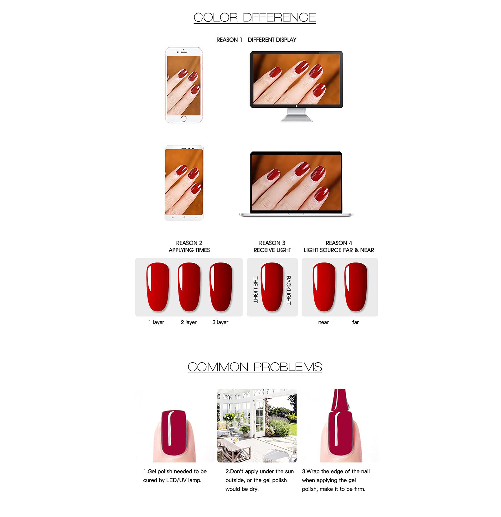 Set di Penne per Smalto Gel al Neon Vernice UV per Unghie Set di Gel Semipermanenti per Unghie Artistiche LED Soak off Tinta Unita Staccabile per Manicure 8 Colori