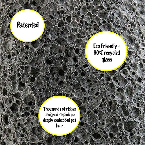 Pet Hair Removal Tool for Carpet, Car, Rugs, Bedding, Clothing, Cat and Dog hair removal, Automotive Interior Detailing,gray - Image 5