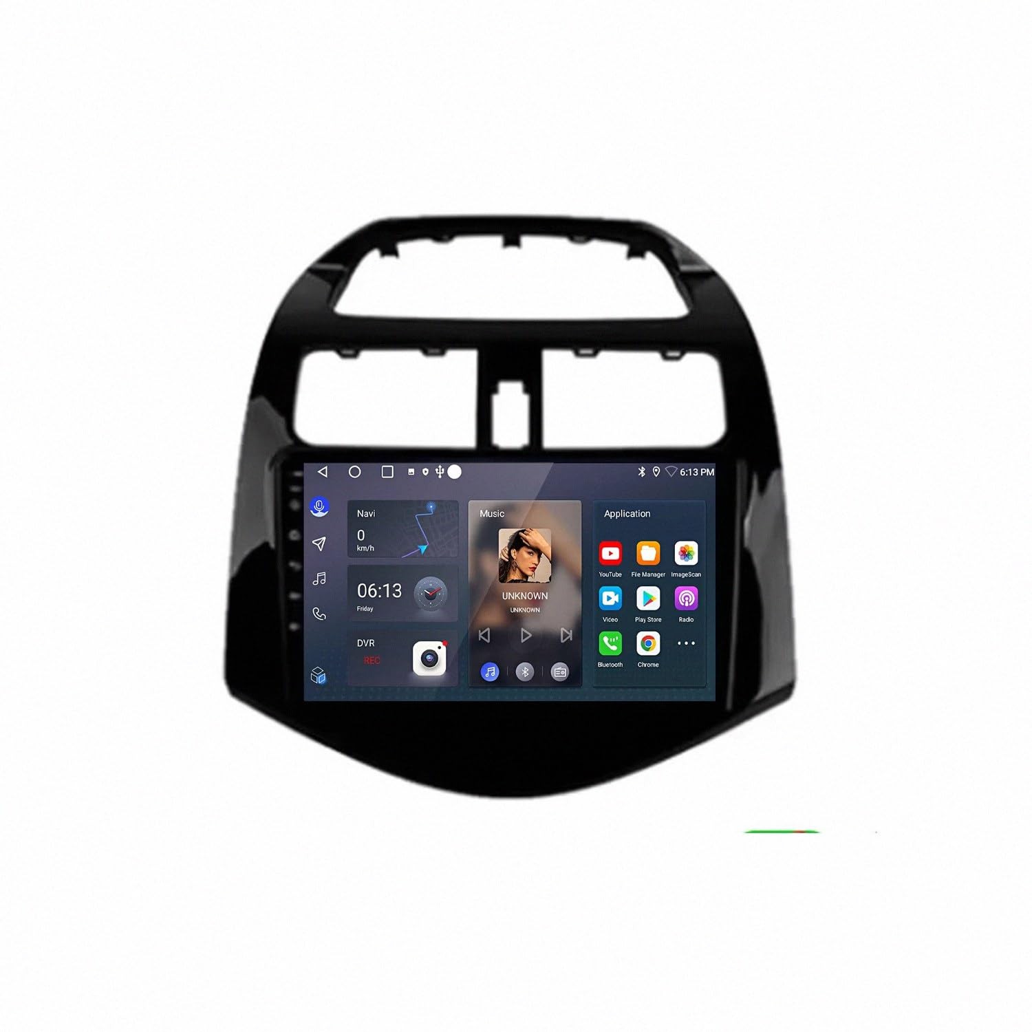 Radio de coche 4G+64G con CarPlay para Spark y Matiz: pantalla fluida y cámara de marcha atrás 8