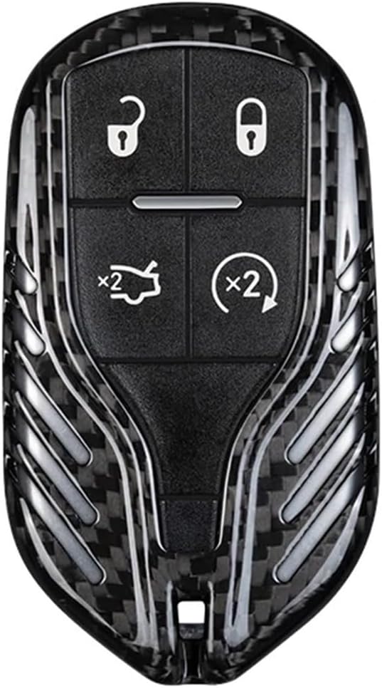 純正カーボンファイバー マセラティ クアトロポルテ ギブリ レヴァンテ カーキーケース 保護カバー シェル カーアクセサリー ブラッ