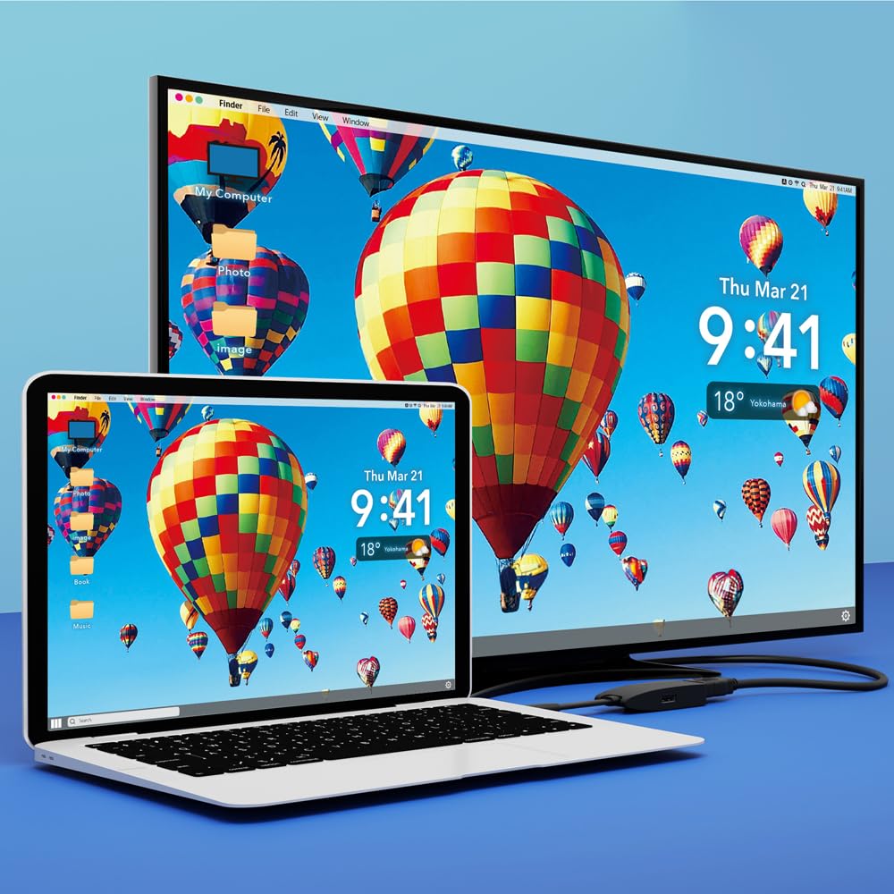 Premium Style HDMIミラーリング アダプタ ネット配信 対応 PG-PCTVAD1BK