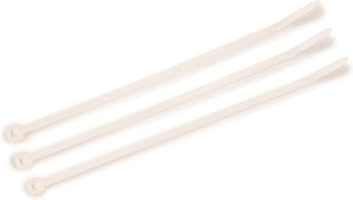 3M Miniature Cable Tie CT6NT18-C, Natural/Nylon, 18 lbs., 0.10 in x 6.10 in (Pack of 100)