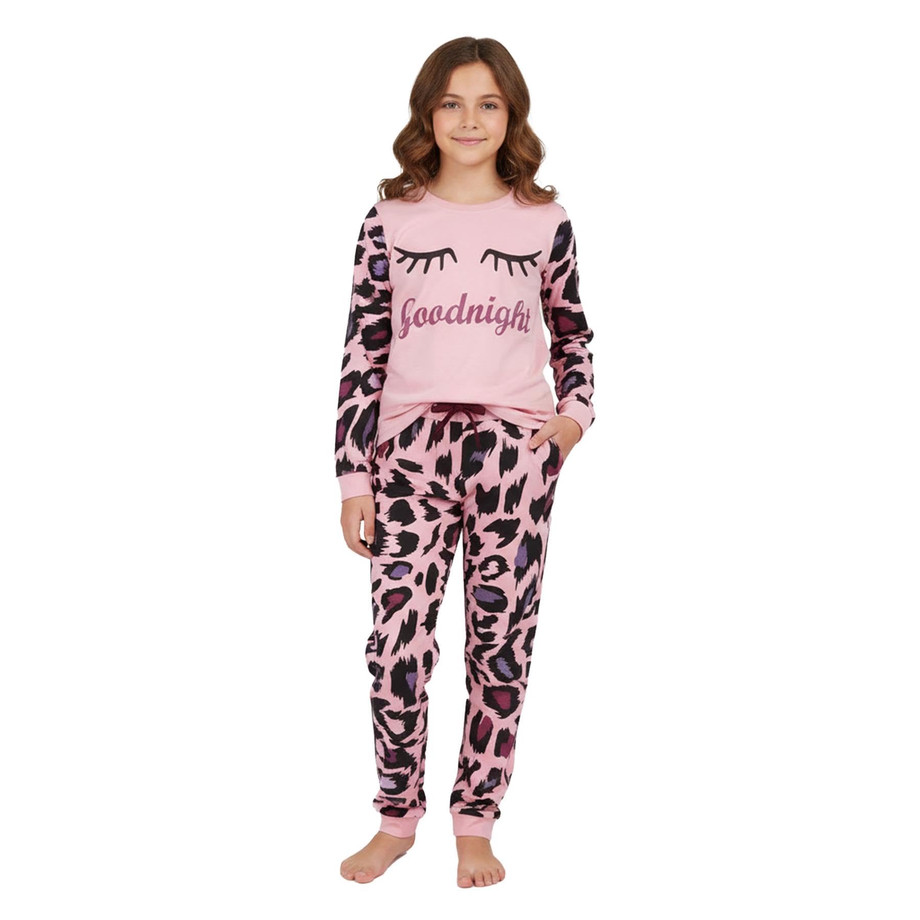 A2z 4 Kids Girls Baby Pink Traditional Pyjamas - Pjs 154 13