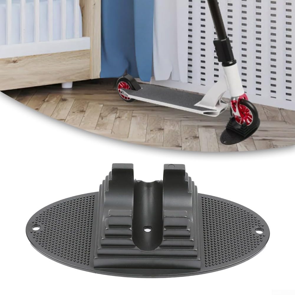 Support de trottinette en plastique 220 x 65 x 26 mm avec trous de vis - Support pratique pour trottinette (1 pièce)