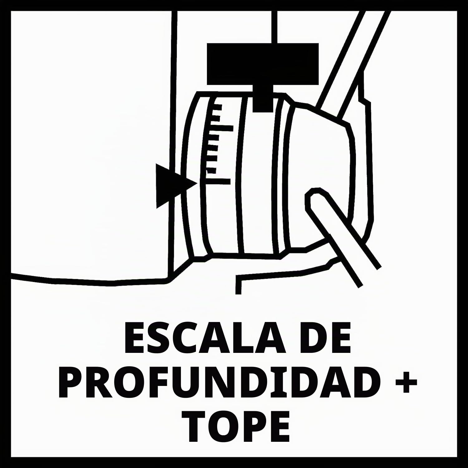 Einhell taladradora de columna TC-BD 450 (450 W, hasta 2650 rpm, 5 niveles, prof. máx. 50 mm, indicador prof., tope prof. ajustable, mesa de taladrado basculante/giratoria y regulable en altura)