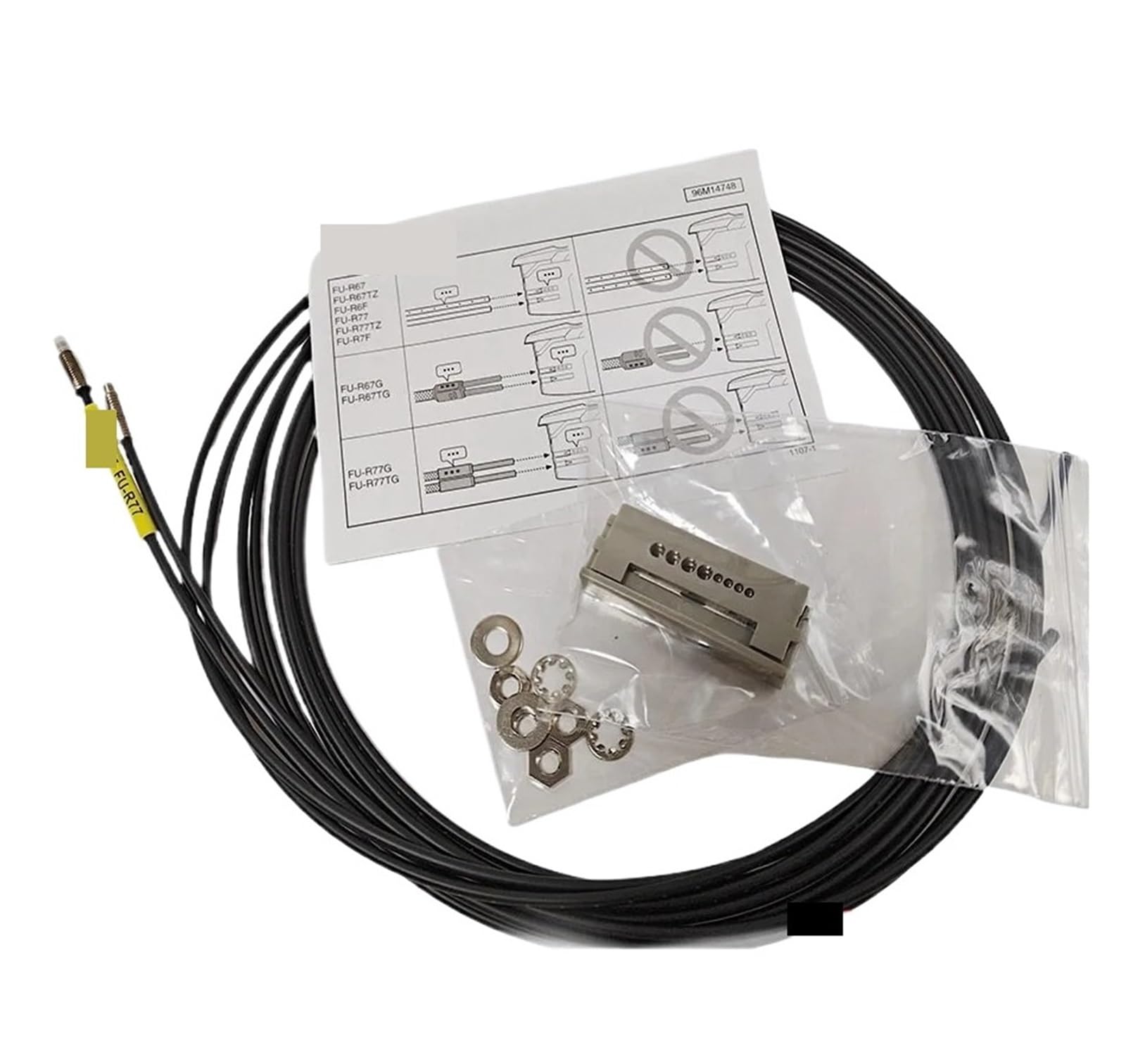 JJKKOZVQF FU-R77 Transparent fiber optic sensor