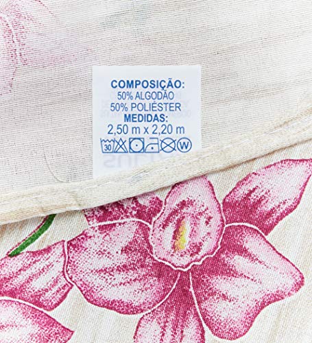 Realce, Kit Jogo de Cama Casal Manuela Lilás, 4 Peças