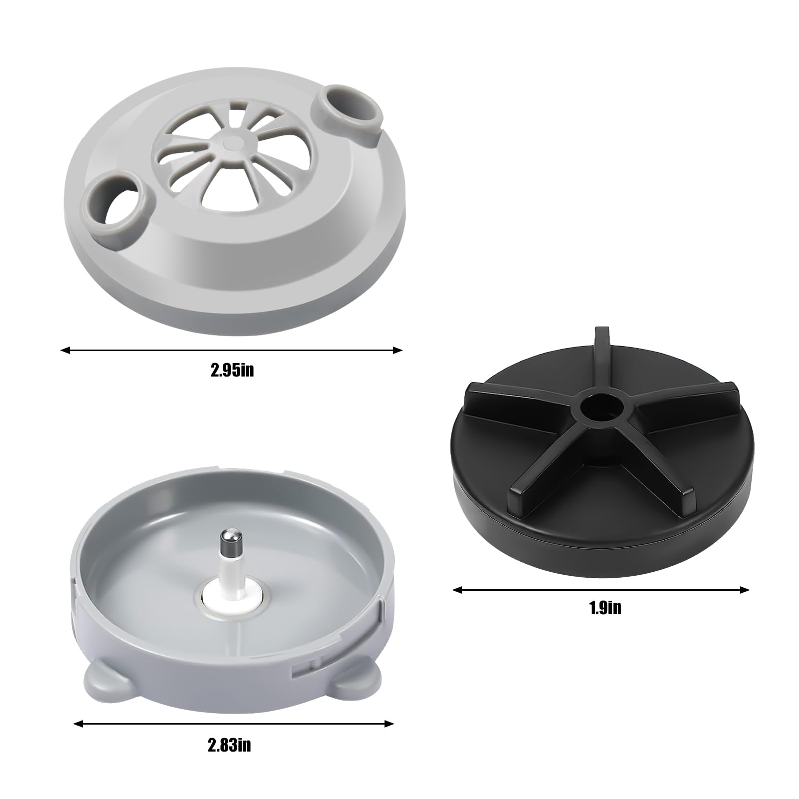 BF-004 Cabeza de chorro magnética sin tubería para LURACO Jet Motor Pedicura Silla Bañera BF-004 Tubs Spa Sillas Accesorios 3