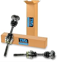 Vista 57 de TRQ Juego de conjunto de eje de transmisión CV delantero para conductor y pasajero, 2 piezas, compatible con Ford Explorer 4WD 95-01, Explorer AWD