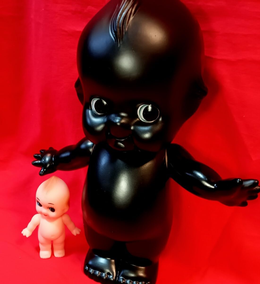 Amazon.co.jp: 黒いキューピー人形 30cm アンティーク ドール アメリカ