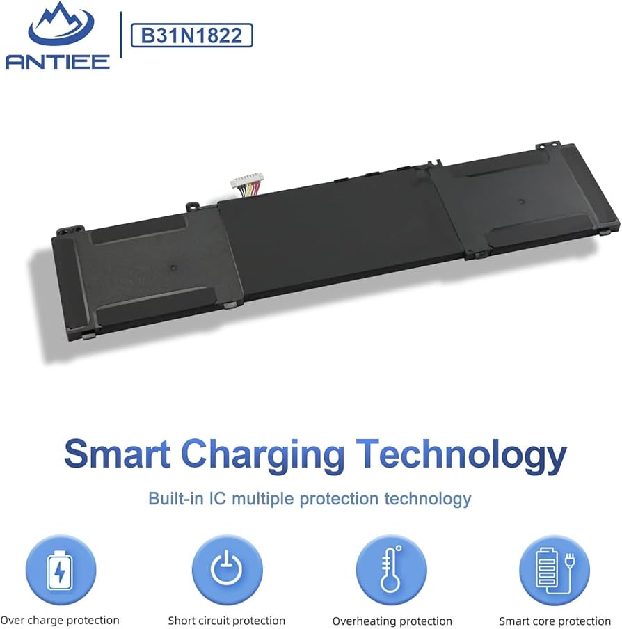 ANTIEE 42Wh B31N1822 Laptop Battery for Asus ZenBook Flip 14 UX462