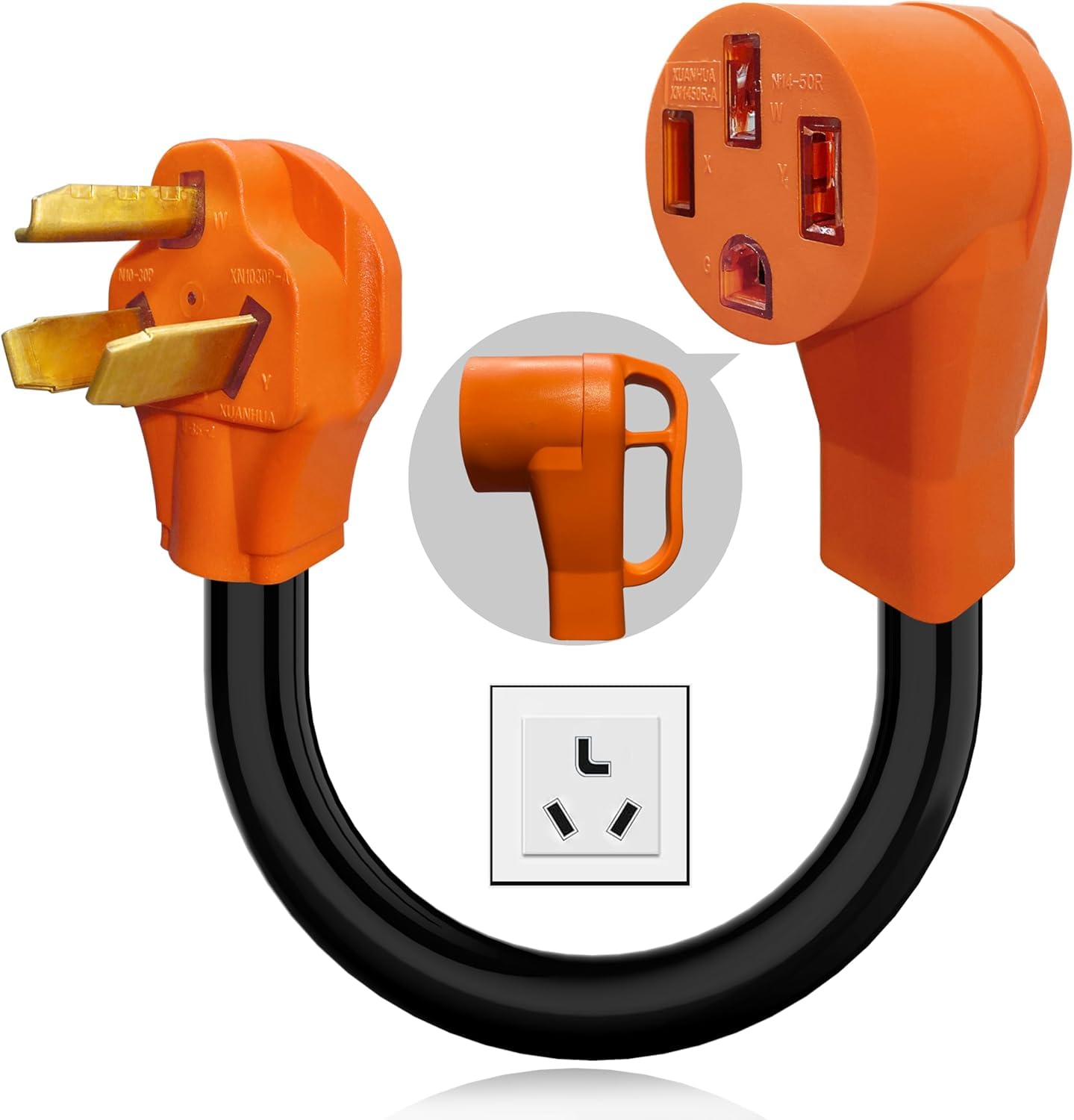 Rallonge Pour Chargeur Tesla 50A – 50 Pieds – NEMA L14-50 – Ceptics, Neuve