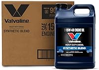 Vista 10 de Valvoline Aceite de motor diesel de mezcla sintética resistente 15W-40 1 galón