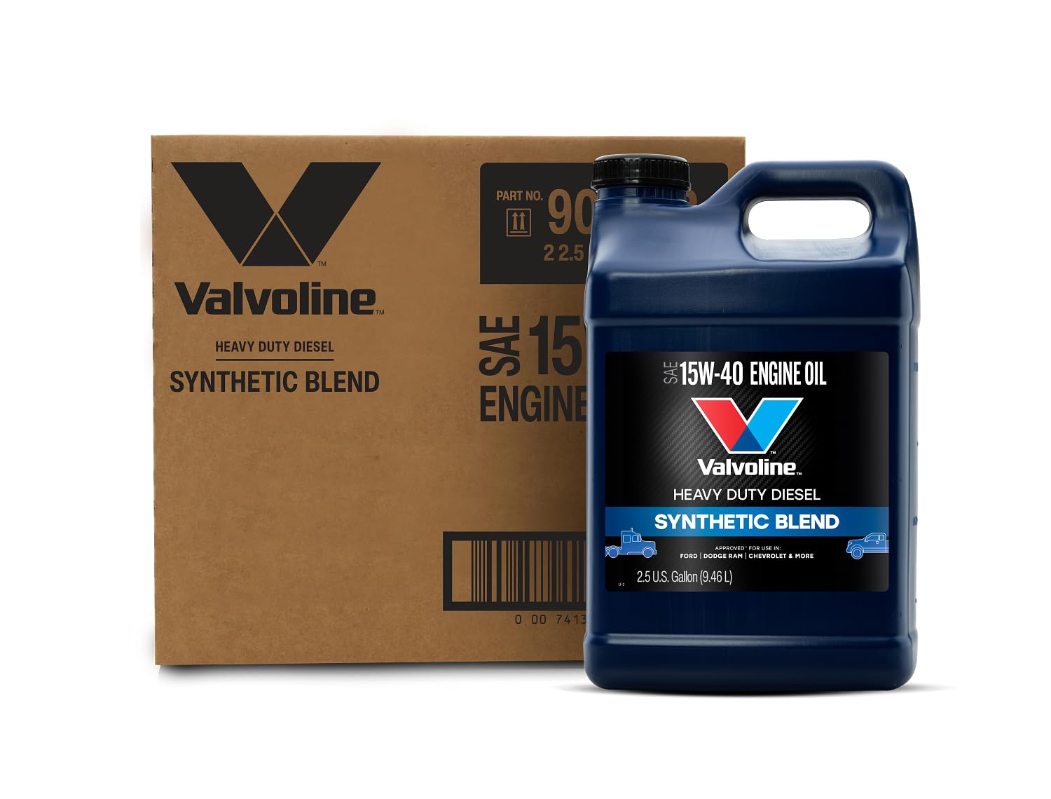Valvoline Heavy Duty Synthetic Blend 15W-40 Diesel Engine Oil