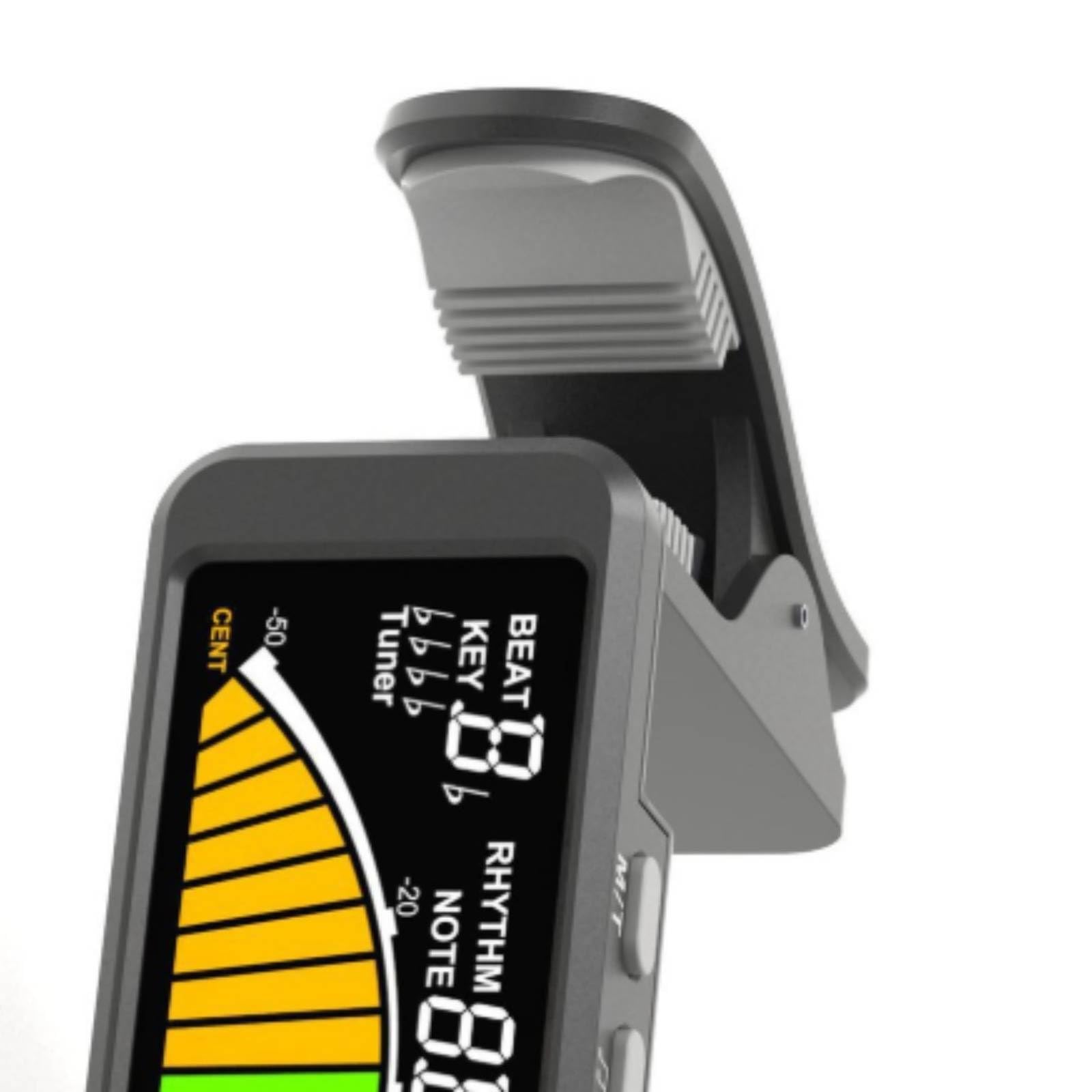 Stimmgerät mit elektronisch aufsteck-stimmgerät- digital aufsteck- Tuner für Gitarristen, Bassisten, Heimtraining