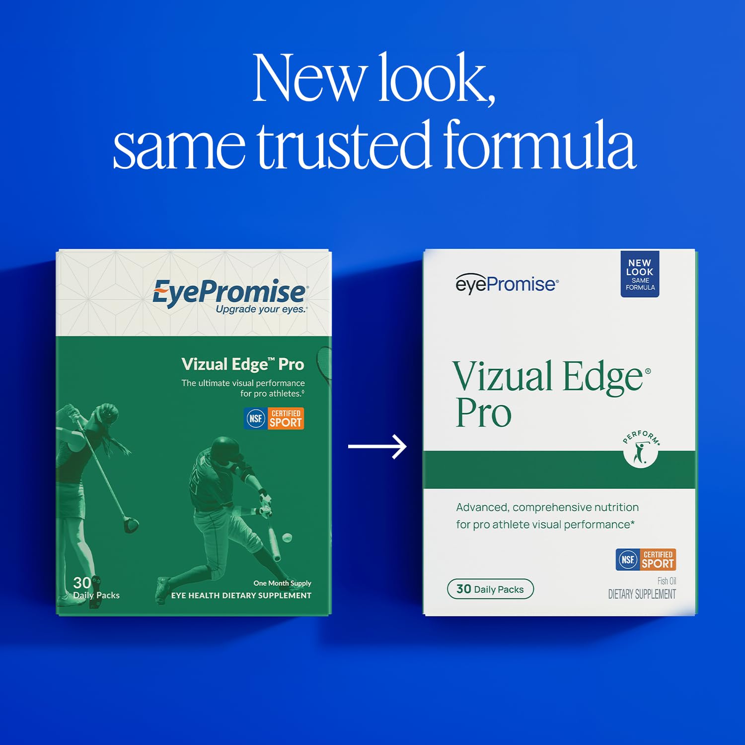 EyePromise Vizual Edge Pro Eye Supplements - 30 Pill Packets, 30-Day Supply — Amazon image 2