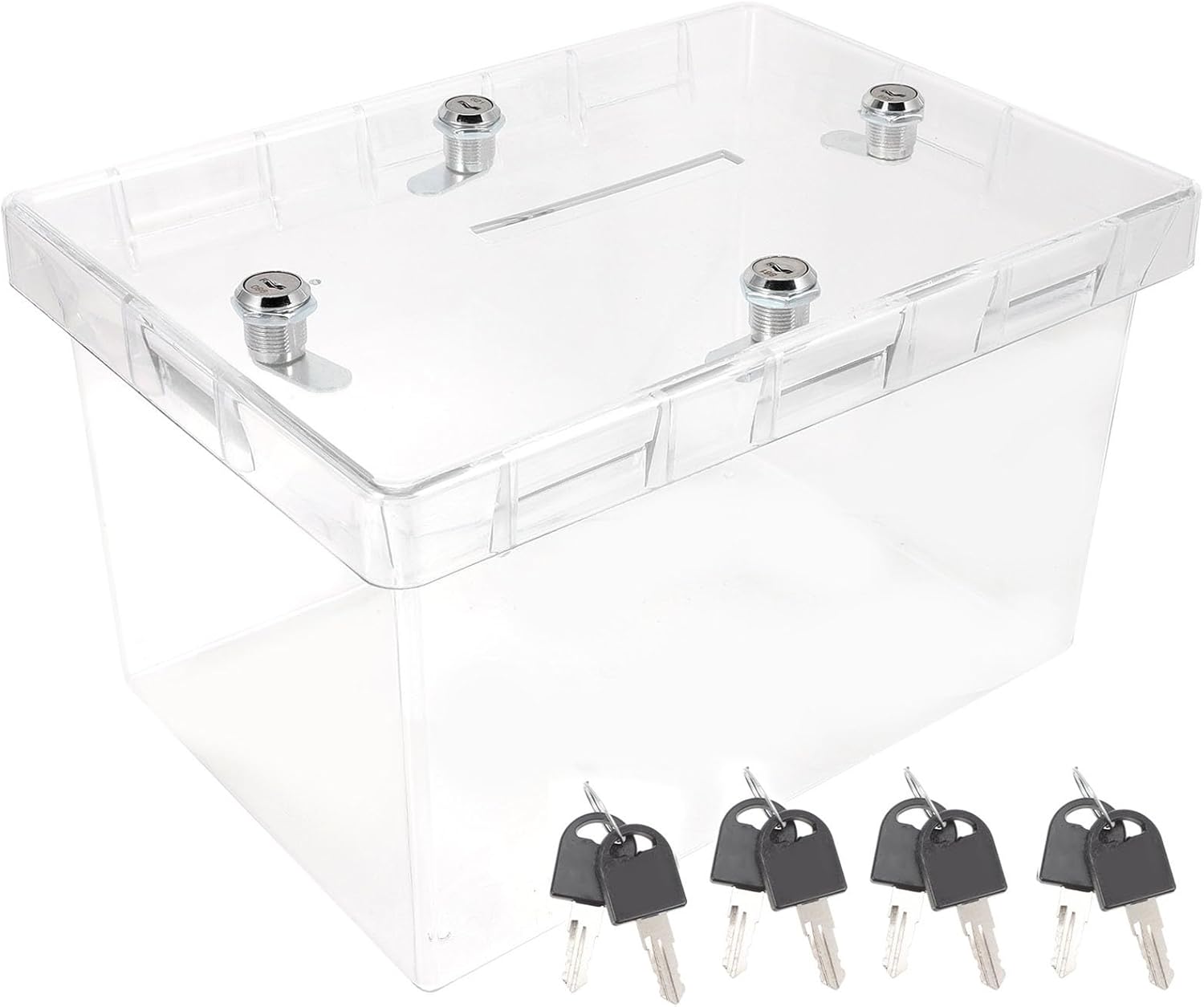 Wedding Shoes Hiding Box with Lock Acrylic Lockable Wedding Card Money Box and Blessing Cards Storage DIY Blank Design Secure Event Decoration