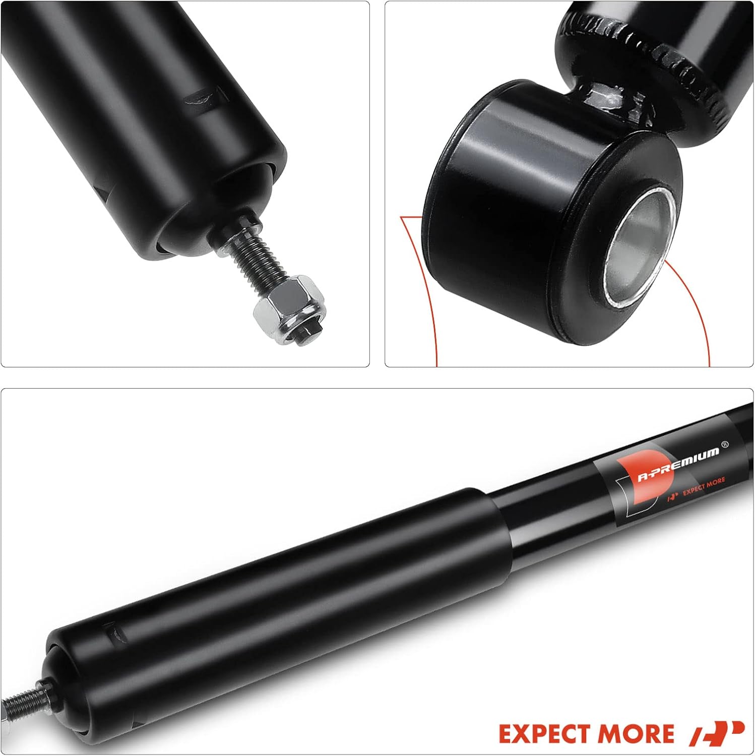 A-Premium Shock Struts Absorber Compatible with Volvo C70 1998-2004 S70 V70 1998-2000 850 1993-1997 Rear Driver and Passenger Side 2-PC Set