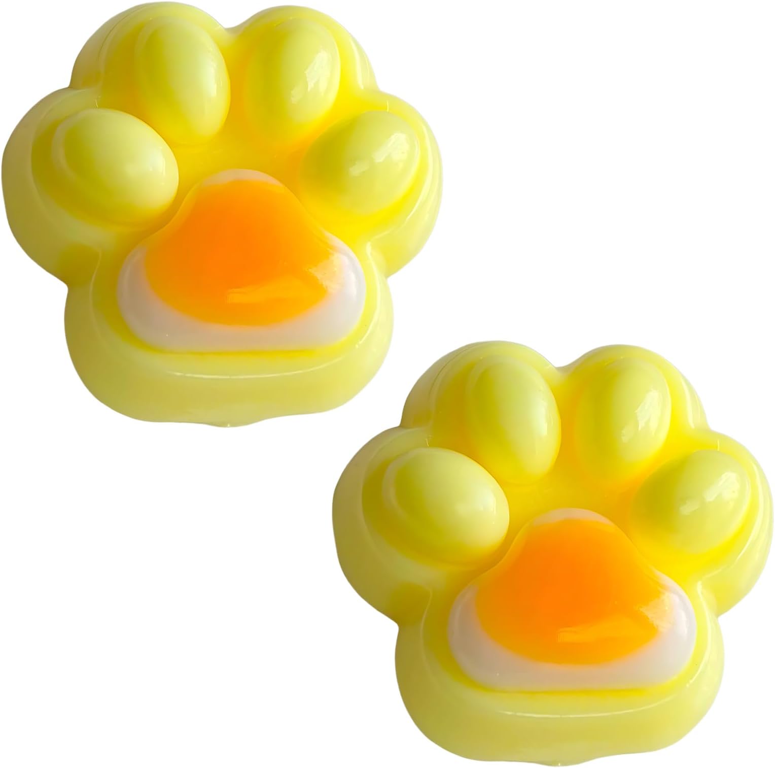 Taba Squishy Cat Paw,Soft and Stress-Relief Squishy Cat Toy,Fun Cat Squishy for Relaxation (Egg)