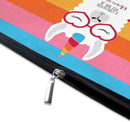 Miniatura 4 de Pequeña bolsa de maquillaje para monedero, bonita lona impermeable, bolsas de cosméticos para mujeres, con cremallera, bolsa de aseo de viaje,