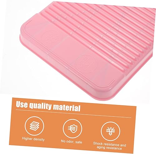 Miniatura 6 de Cabilock Tabla de lavandería Lavado de manos Herramientas de ropa antideslizante Washboard para uso doméstico Estilo aleatorio