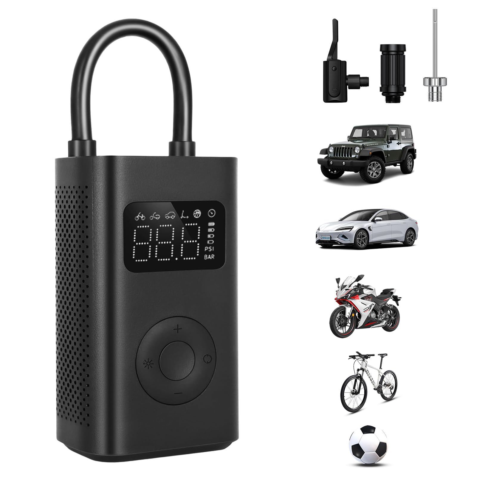 Compresseur d'air portable 2Pro Mi Mijia gonfleur de pneu sans fil