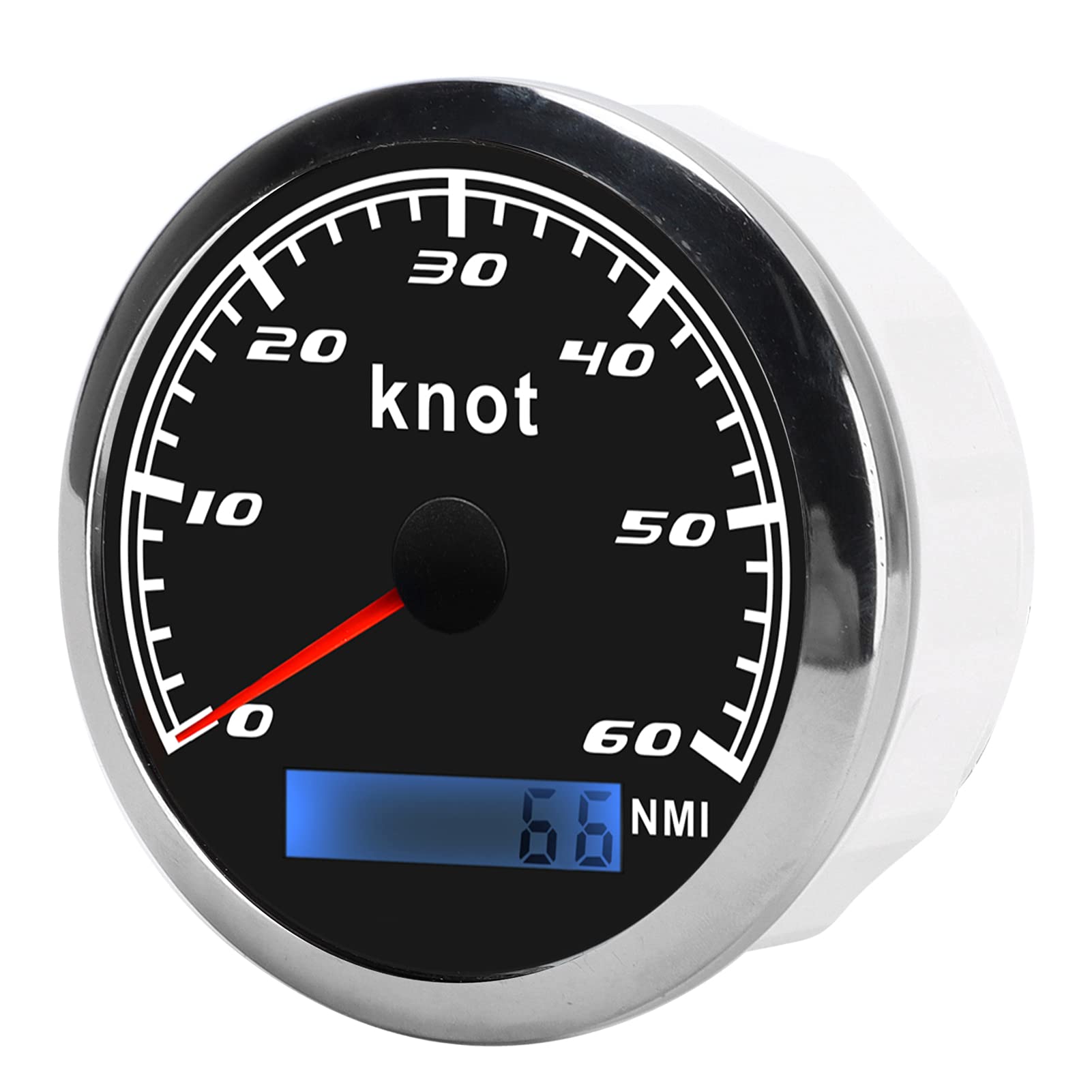 GPS Speedometer, Speed Gauge IP67 Waterproof Pointer Tachometer with Antenna for Truck for Car for Boat(Black)-image-31