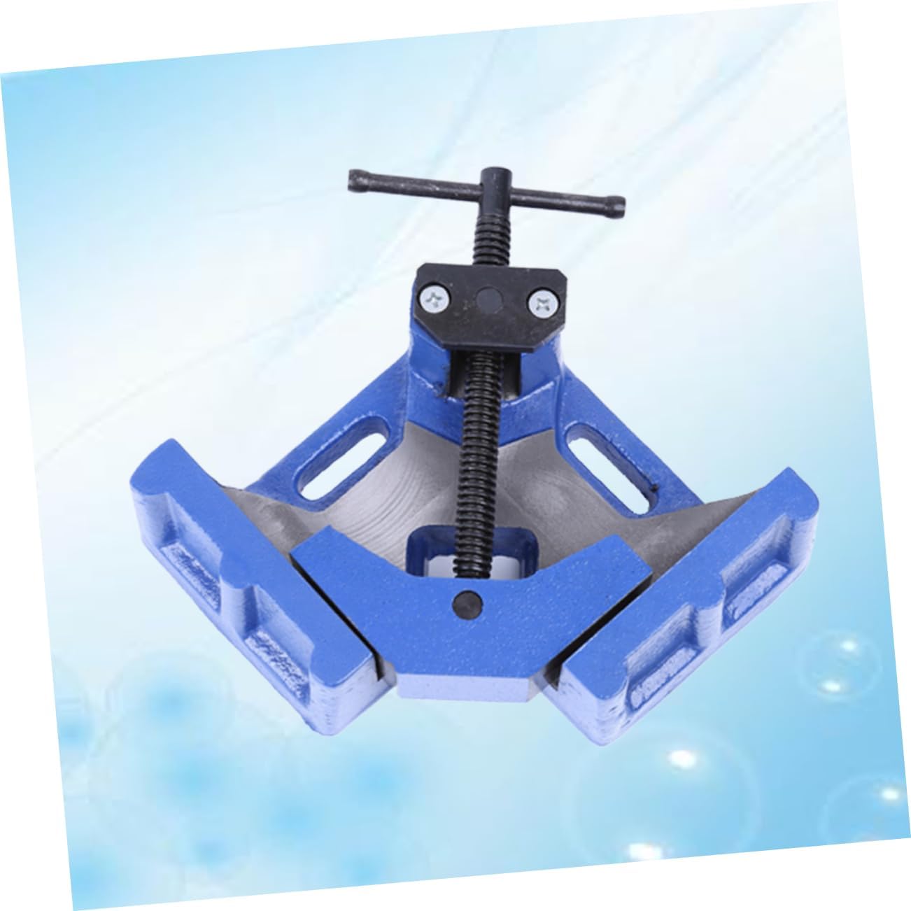 Artibetter Woodworking Clamp 4 Inches Single Handle Right Angle Miter Clamp Welding Pliers